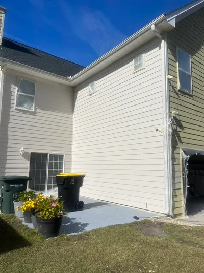 Exterior painting project in Savannah